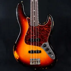 FENDER CUSTOM SHOP 1960S JAZZ BASS 3-TONE SUNBURST 1996 USED ELECTRIC