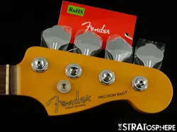 FENDER AMERICAN PROFESSIONAL II PRECISION P BASS NECK & TUNERS, '63 