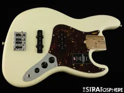 FENDER AMERICAN PROFESSIONAL II JAZZ BASS, LOADED BODY, USA OLYMPIC WHITE