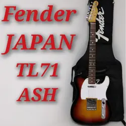 ELECTRIC GUITAR FENDER TL71 ASH TELECASTER SUNBURST MADE IN JAPAN WITH BAG