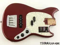 FENDER AMERICAN PERFORMER MUSTANG BASS LOADED BODY, USA AUBERGINE