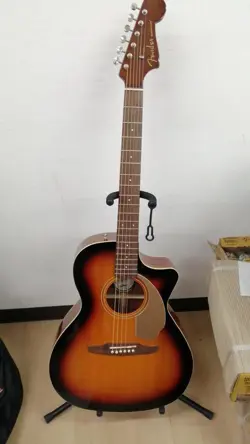 FENDER NEWPORTER PLAYER ELECTRIC ACOUSTIC GUITAR-01