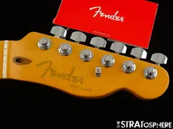 FENDER AMERICAN ULTRA II TELECASTER TELE NECK + LOCKING TUNERS, USA 