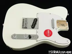 FENDER SQUIER AFFINITY SERIES TELECASTER TELE LOADED BODY, OLYMPIC WHITE