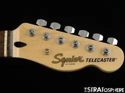 FENDER SQUIER AFFINITY SERIES TELECASTER NECK + TUNERS PARTS FOR TELE LRL LAUREL