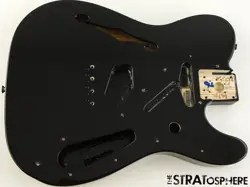 FENDER VINTERA II 60S TELE THINLINE SEMI-HOLLOW BODY, 1960S ASH BLACK $30 OFF