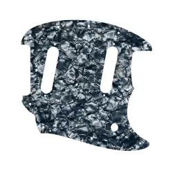 PICKGUARD FENDER 2017-PRESENT CLASSIC STYLE MUSTANG SILVER PEARL