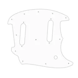 PICKGUARD FENDER 2017-PRESENT CLASSIC STYLE MUSTANG WHITE 