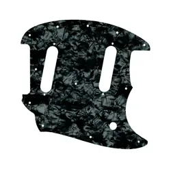 PICKGUARD FENDER 2017-PRESENT CLASSIC STYLE MUSTANG BLACK PEARL