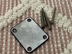 1973 FENDER JAZZ PRECISION TELECASTER GUITAR BASS NECK PLATE