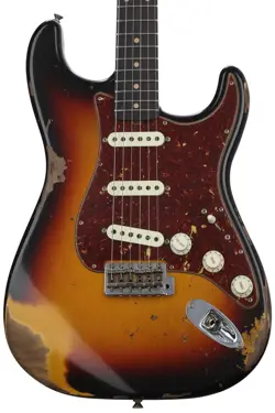 FENDER CUSTOM SHOP LIMITED-EDITION ROASTED '61 STRATOCASTER SUPER HEAVY RELIC -