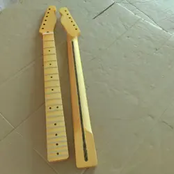 YELLOW 21 FRETS TELE ELECTRIC GUITAR NECK CANADA MAPLE FINGERBOARD FOR TL FENDER