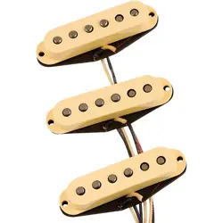 FENDER PURE VINTAGE '61 STRATOCASTER PICKUP SET AGED WHITE