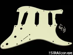 FENDER STRATOCASTER ROBERT CRAY STRAT PICKGUARD, MINT GREEN