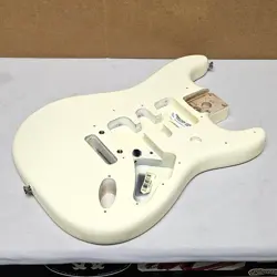 2011 FENDER AMERICAN STANDARD STRAT ALDER BODY OLYMPIC WHITE USA ELECTRIC GUITAR
