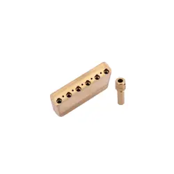SOLID BRASS ELECTRIC GUITAR TREMOLO+BAR BLOCK KIT FOR MIM FENDER STANDARD STRAT