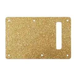 TREMOLO BACKPLATE FOR MODERN FENDER STRATOCASTER ROSE GOLD SPARKLE