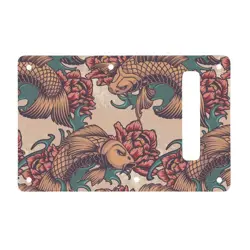 TREMOLO BACKPLATE FOR MODERN FENDER STRATOCASTER KOI TATTOO