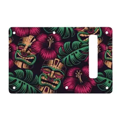 TREMOLO BACKPLATE FOR MODERN FENDER STRATOCASTER ALOHA TIKI