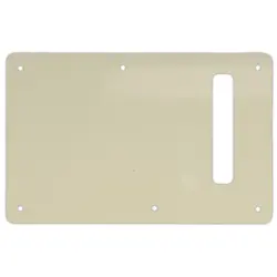 TREMOLO BACKPLATE FOR MODERN FENDER STRATOCASTER PARCHMENT 3 PLY