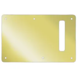 TREMOLO BACKPLATE FOR MODERN FENDER STRATOCASTER GOLD MIRROR