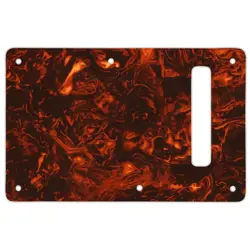 TREMOLO BACKPLATE FOR MODERN FENDER STRATOCASTER FAUX BROWN TORTOISE