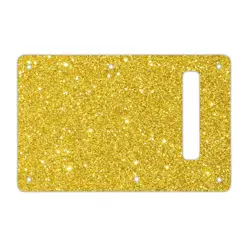 TREMOLO BACKPLATE FOR MODERN FENDER STRATOCASTER GOLD SPARKLE