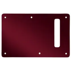 TREMOLO BACKPLATE FOR MODERN FENDER STRATOCASTER RED MIRROR