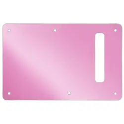 TREMOLO BACKPLATE FOR MODERN FENDER STRATOCASTER PINK MIRROR