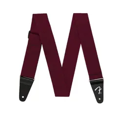 FENDER 2 MODERN TWEED STRAP BLACK/RED GUITAR