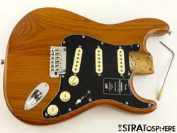 FENDER AMERICAN PROFESSIONAL II STRATOCASTER LOADED BODY, STRAT ROASTED PINE