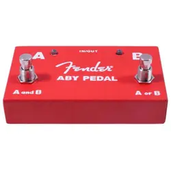 FENDER ABY PEDAL FOOTSWITCH, RED