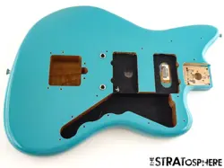 FENDER PLAYER II JAZZMASTER BODY, MODERN GUITAR PART, ALDER AQUATONE BLUE