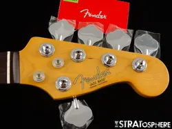 FENDER AMERICAN PROFESSIONAL II JAZZ BASS V 5 STRING NECK + TUNERS 