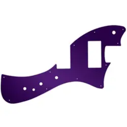 PICKGUARD FOR FENDER ALTERNATE REALITY METEORA HH PURPLE MIRROR