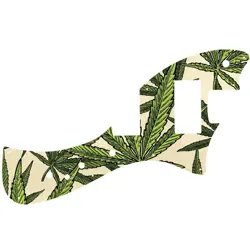 PICKGUARD FOR FENDER ALTERNATE REALITY METEORA HH CANNABIS