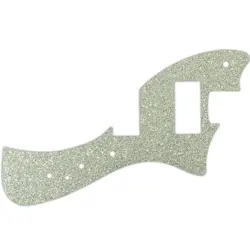 PICKGUARD FOR FENDER ALTERNATE REALITY METEORA HH SILVER SPARKLE