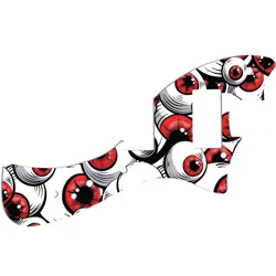 PICKGUARD FOR FENDER ALTERNATE REALITY METEORA HH RED EYE