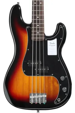 FENDER STANDARD PRECISION BASS - 3-COLOR SUNBURST, LAUREL FINGERBOARD