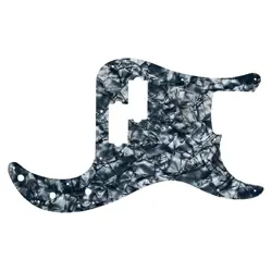 PICKGUARD FOR FENDER MADE IN MEXICO STANDARD PRECISION BASS SILVER PEARL