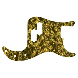 PICKGUARD FOR FENDER MADE IN MEXICO STANDARD PRECISION BASS GOLD PEARL