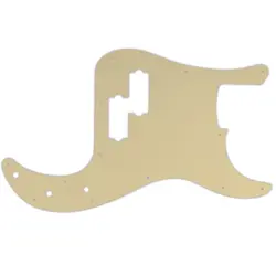 PICKGUARD FOR FENDER MADE IN MEXICO STANDARD PRECISION BASS CREAM/BLK/CREAM