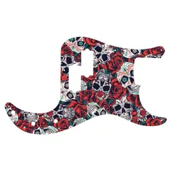 PICKGUARD FOR FENDER MADE IN MEXICO STANDARD PRECISION BASS DIA DE MUERTOS