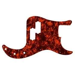 PICKGUARD FOR FENDER MADE IN MEXICO STANDARD PRECISION BASS ORANGE PEARL