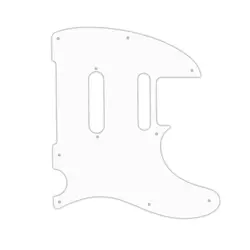 PICKGUARD FOR FENDER MODERN PLAYER TELECASTER PLUS WHITE BLACK WHITE