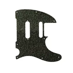 PICKGUARD FOR FENDER MODERN PLAYER TELECASTER PLUS BLACK SPARKLE