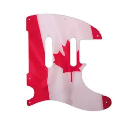 PICKGUARD FOR FENDER MODERN PLAYER TELECASTER PLUS CANADIAN FLAG
