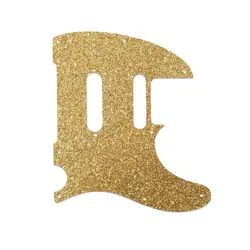 PICKGUARD FOR FENDER MODERN PLAYER TELECASTER PLUS ROSE GOLD SPARKLE