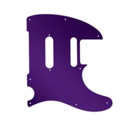 PICKGUARD FOR FENDER MODERN PLAYER TELECASTER PLUS PURPLE MIRROR