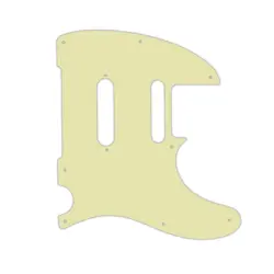 PICKGUARD FOR FENDER MODERN PLAYER TELECASTER PLUS MINT GREEN 3PLY